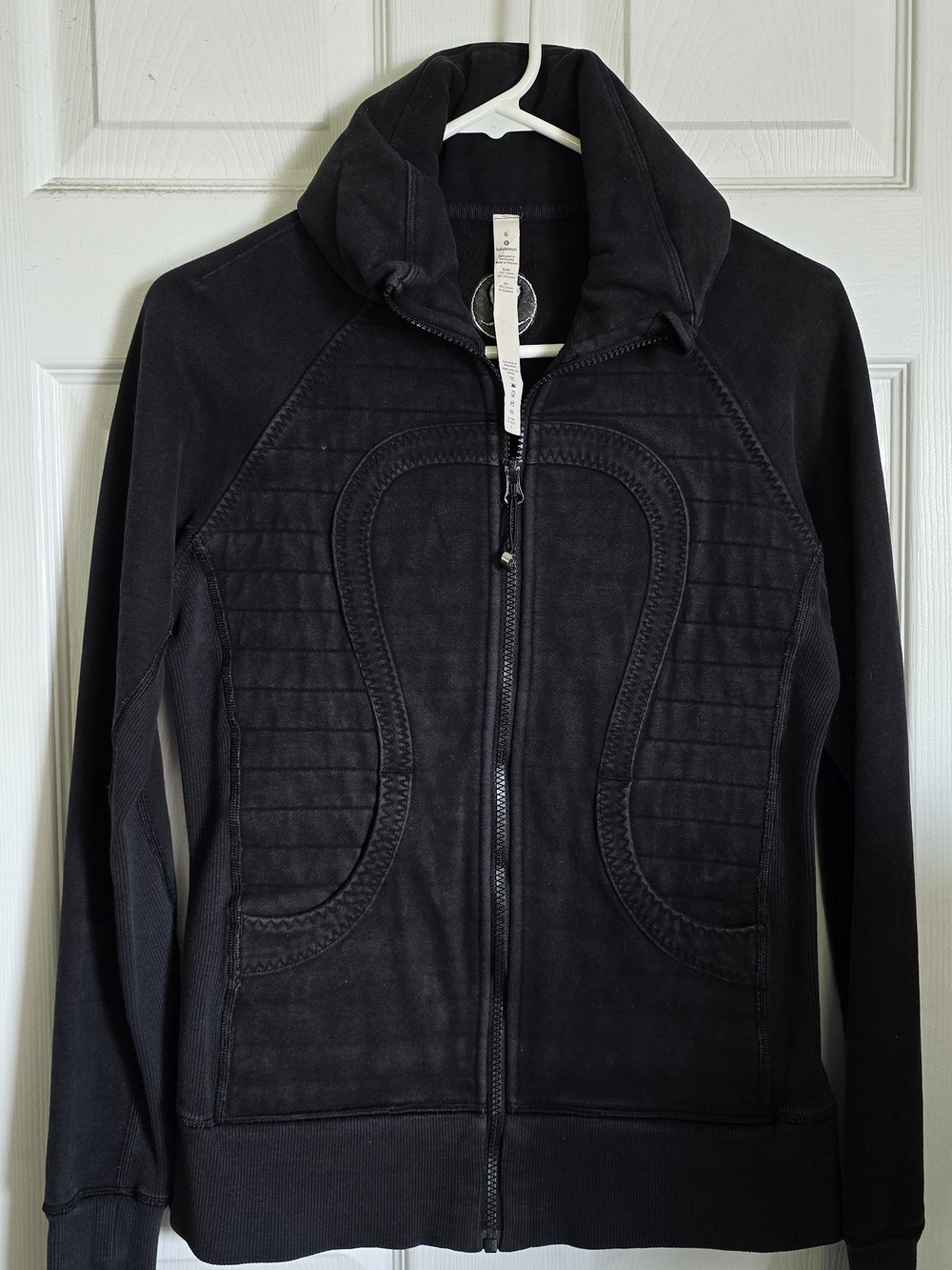 lululemon athletica Black Zip-Up Jacket